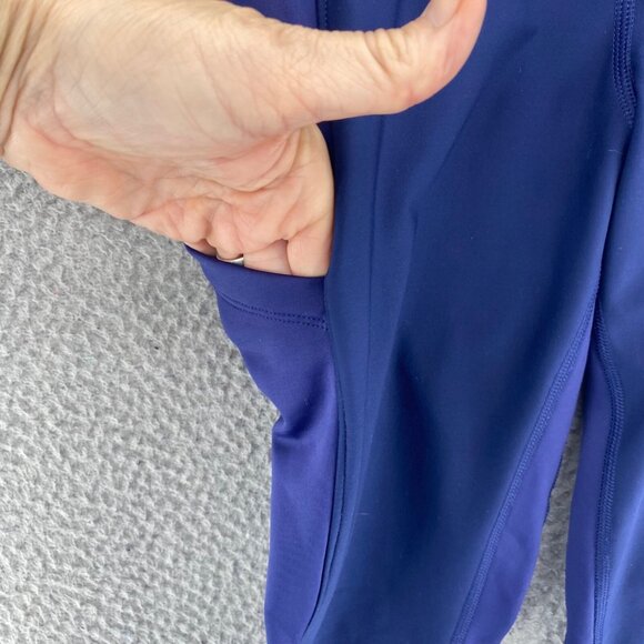 Lululemon Sleet Sprinter Tight Hero Blue Leggings Womens 6 Pockets Activewear - Picture 5 of 14